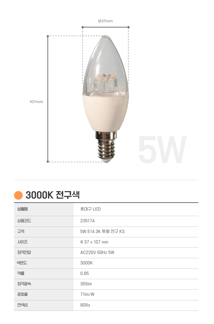 비츠온 촛대구 led 투명 전구 6.jpg