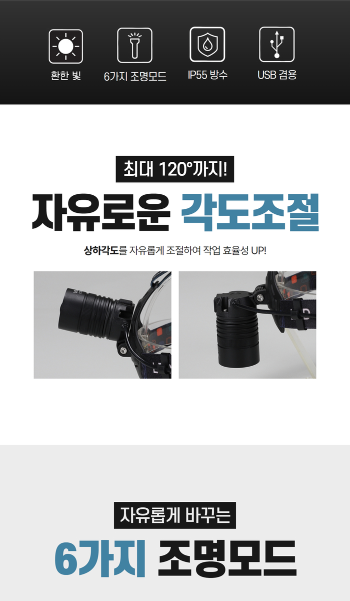 비츠온 랜턴 led(헤드용) ct009-a 배터리 미포함 320루멘 2.jpg