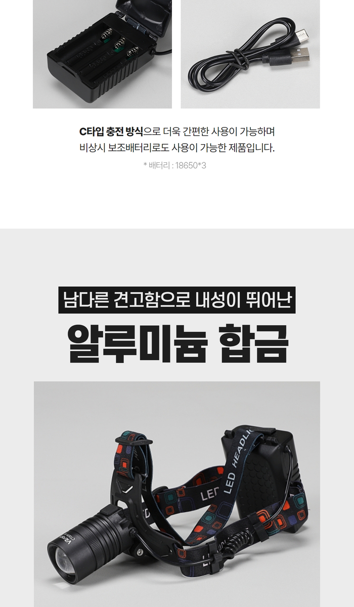 비츠온 랜턴 led(헤드용) ct009-a 배터리 미포함 320루멘 4.jpg