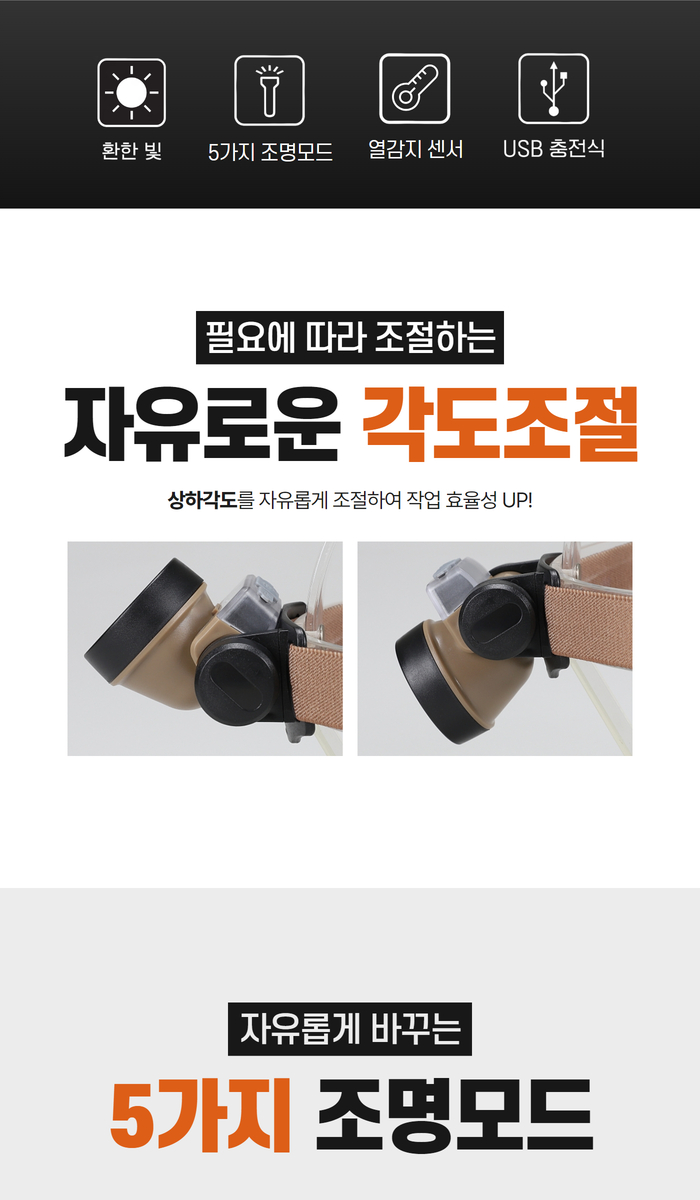 비츠온 랜턴 led(헤드용) pld-w-11 열센서  충전식(c타입) 300루멘 2.jpg